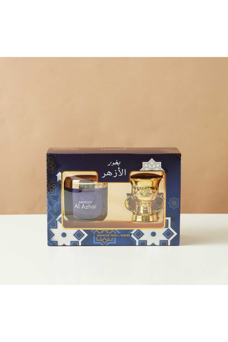 HAMIDI Al Azhar Bakhoor and Burner Gift Set - Image 4